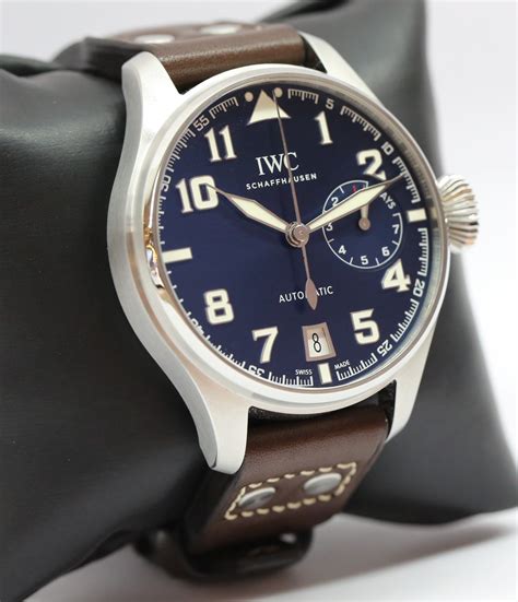 iwc big pilot blue dial.